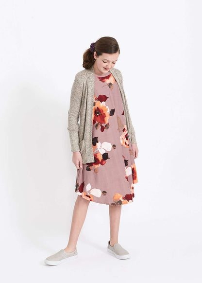 Woodrose Floral Midi Dress FF Dresses