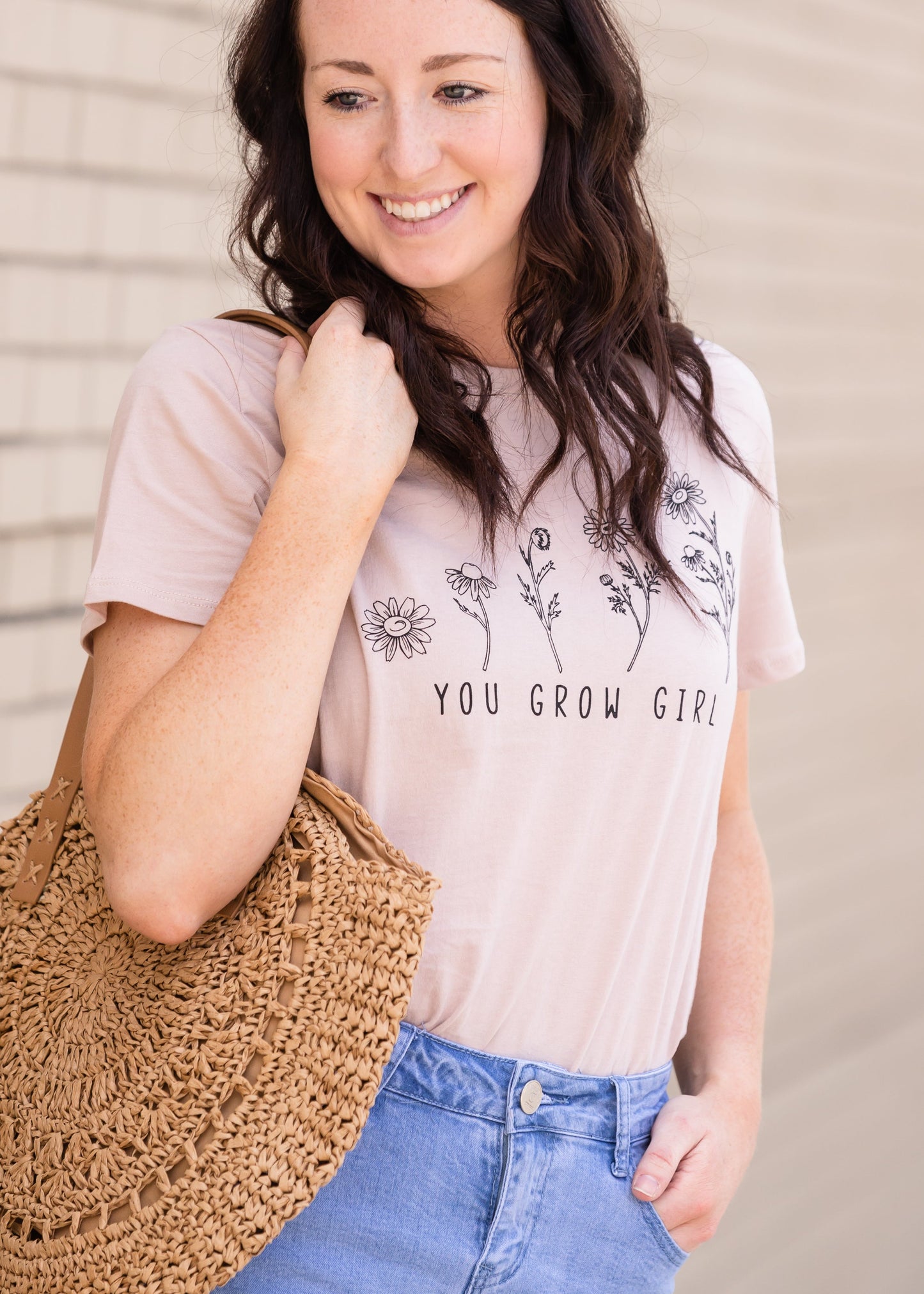 You Grow Girl Graphic Tee - FINAL SALE FF Tops