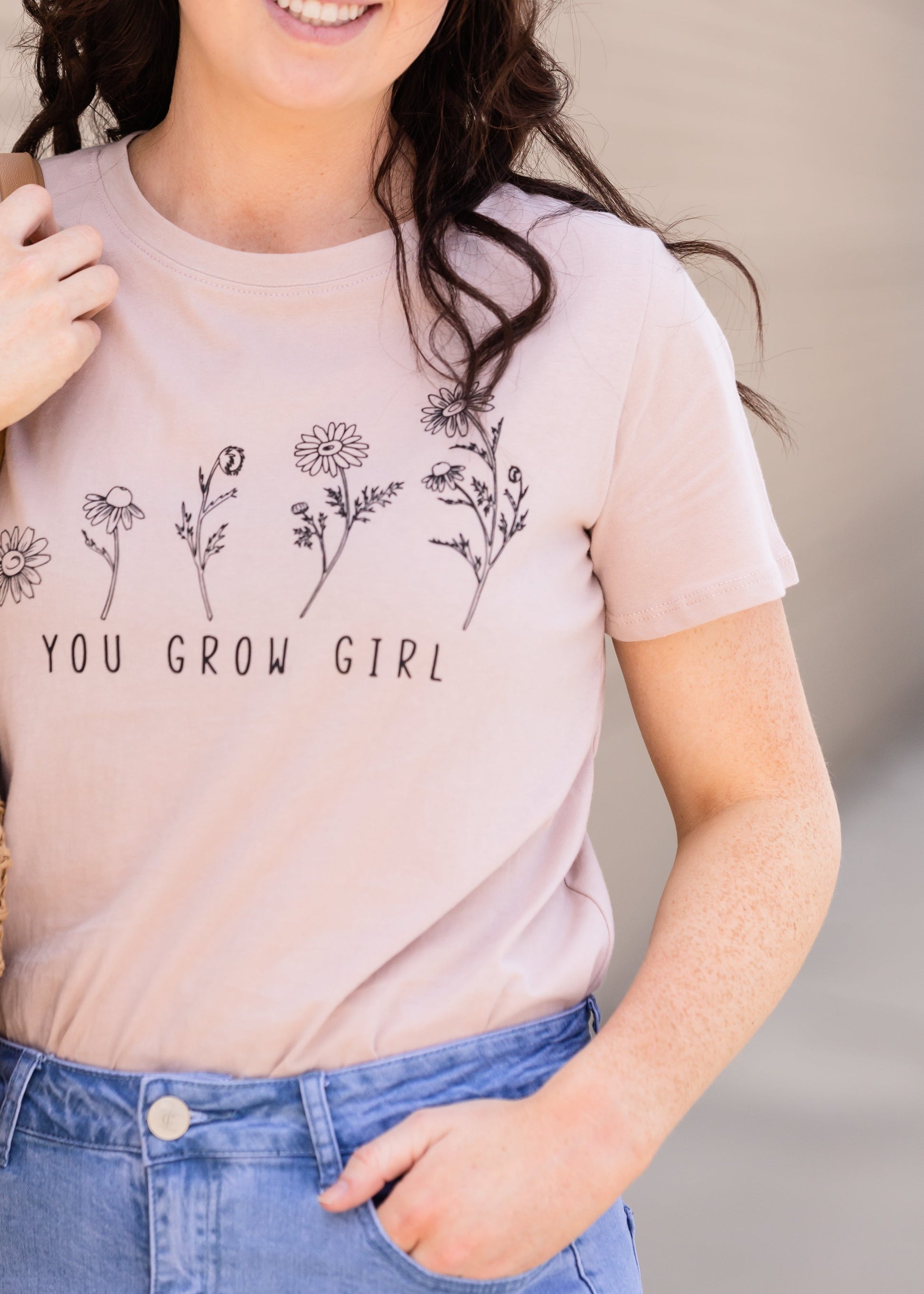 You Grow Girl Graphic Tee - FINAL SALE FF Tops