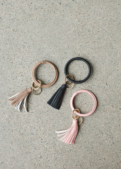 Leather Wrist Key Ring - FINAL SALE