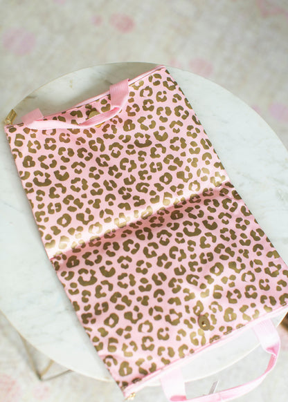 All The Things Blush Leopard Zipper Pouch - FINAL SALE Accessories