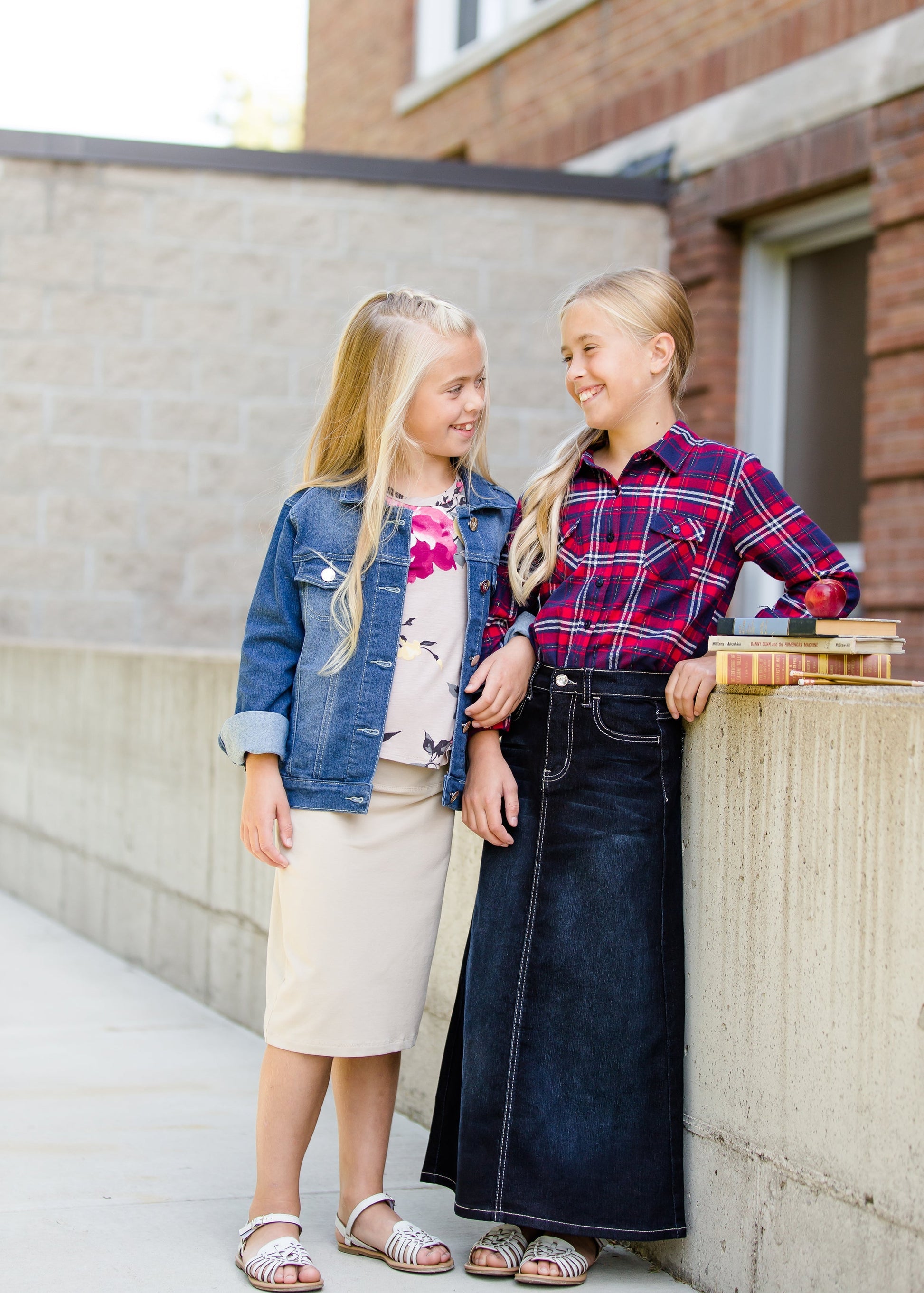 girls classic jean jacket