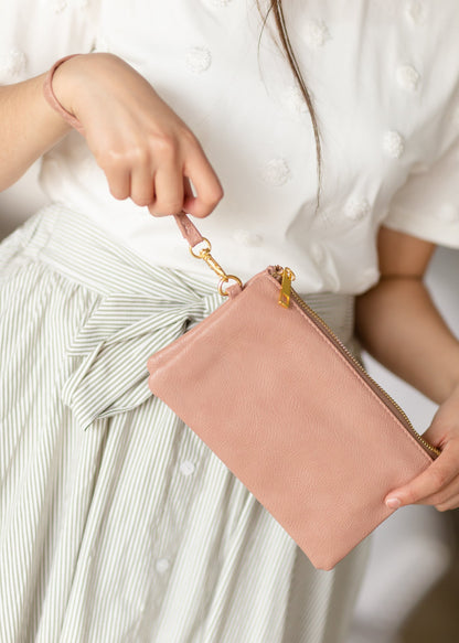 Blush Clutch + Crossbody Bag - FINAL SALE Accessories