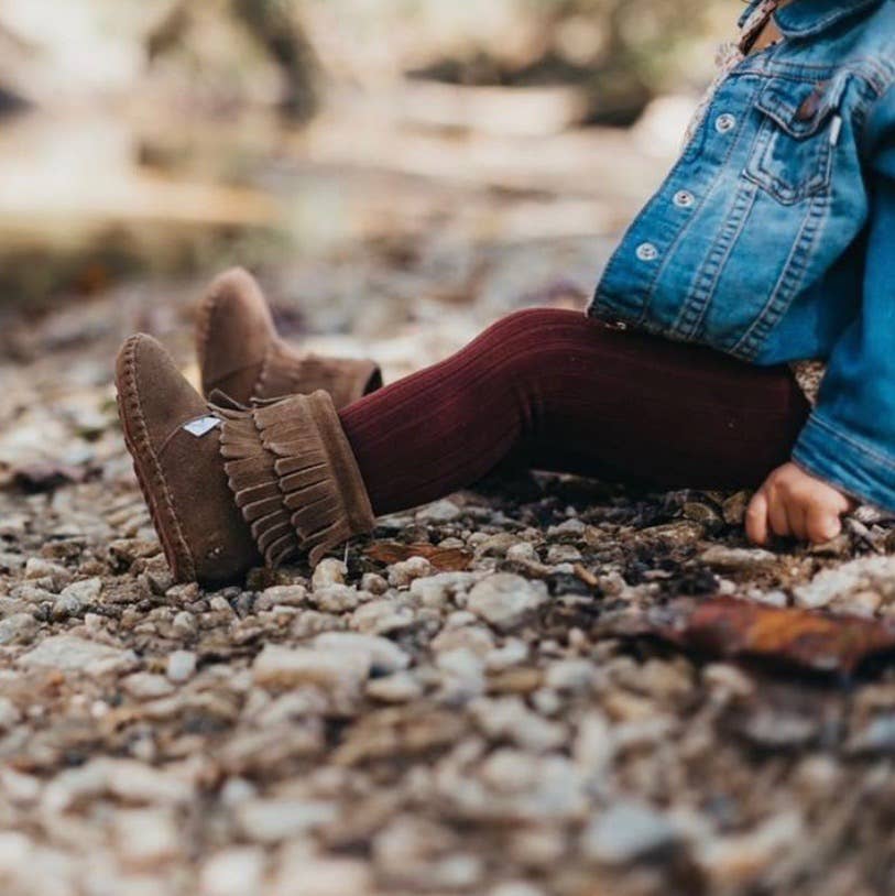 Brown Moccasin Baby Booties - FINAL SALE Home & Lifestyle