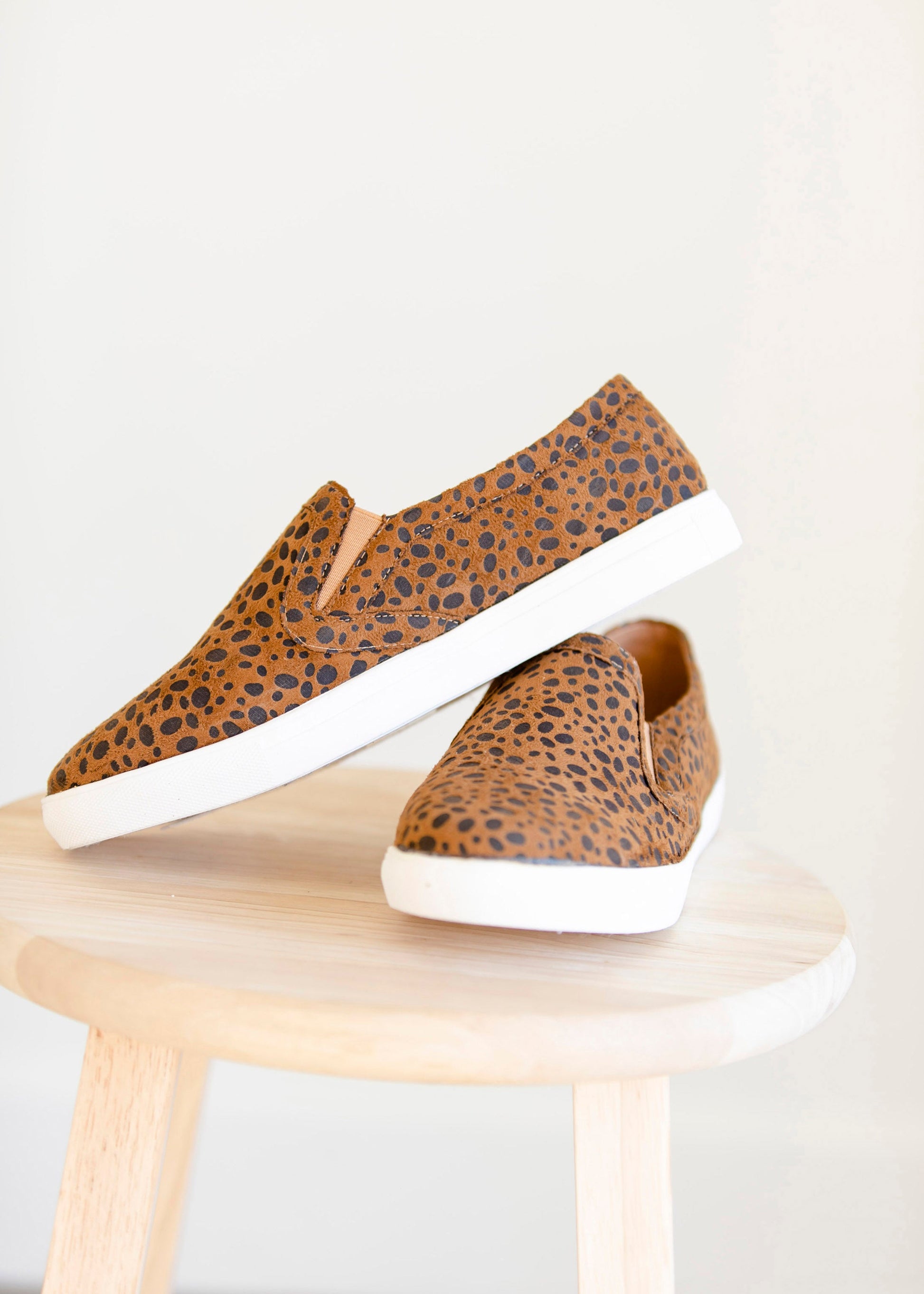 Cheetah Print Tennis Shoes - FINAL SALE Shoes