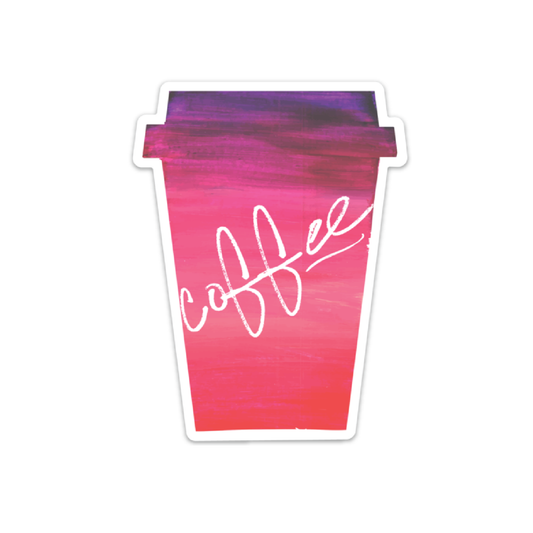 Coffee Cup Decal Home & Lifestyle Default