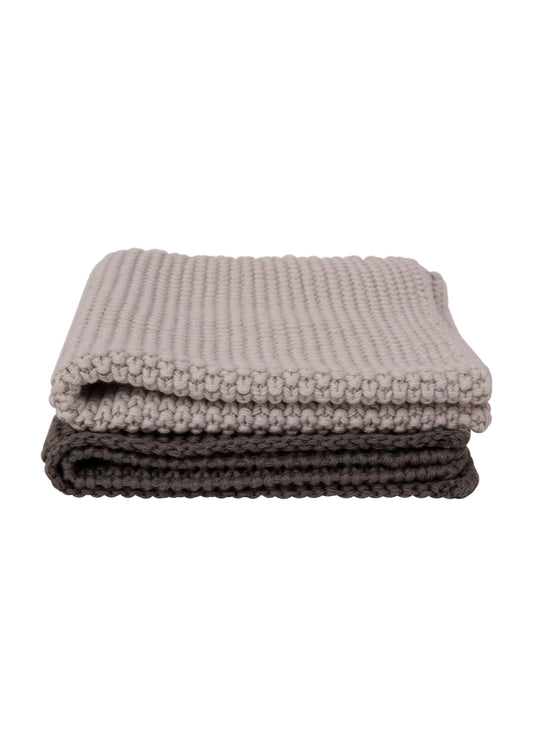 Cotton Knit Dish Cloth Set Home & Lifestyle