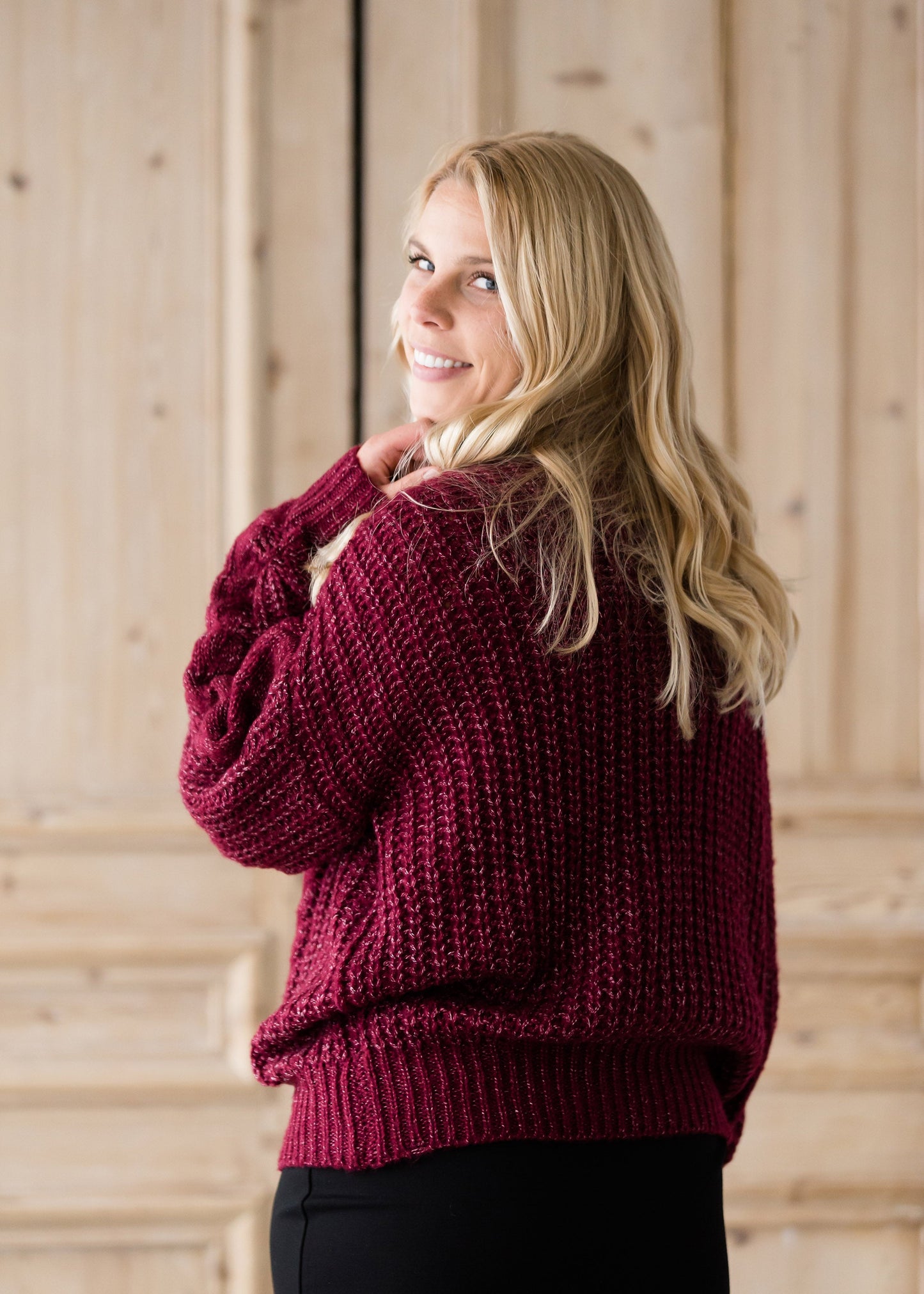 Cozy Cableknit Turtleneck Sweater - FINAL SALE Tops