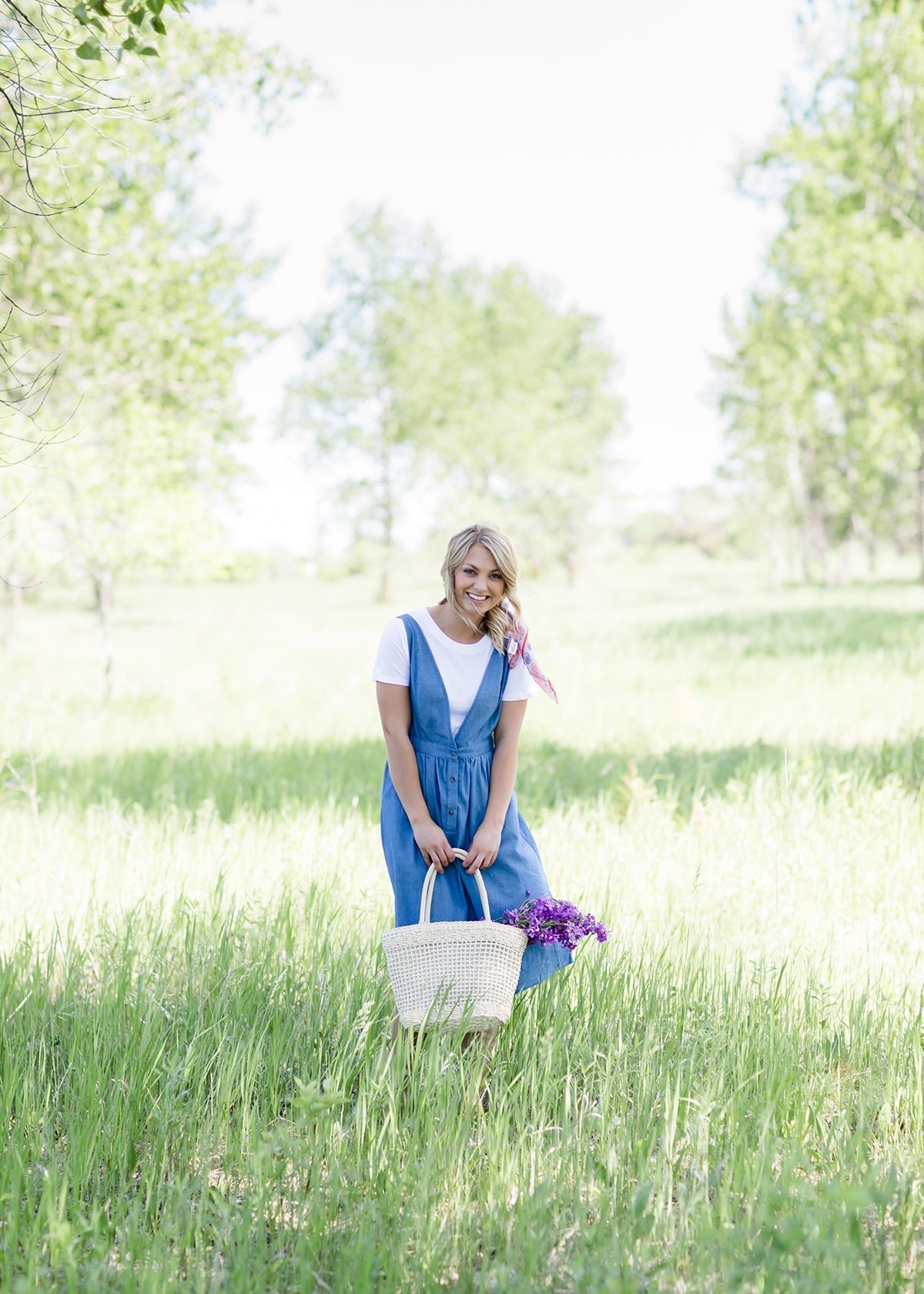 women's denim v neck button front dress