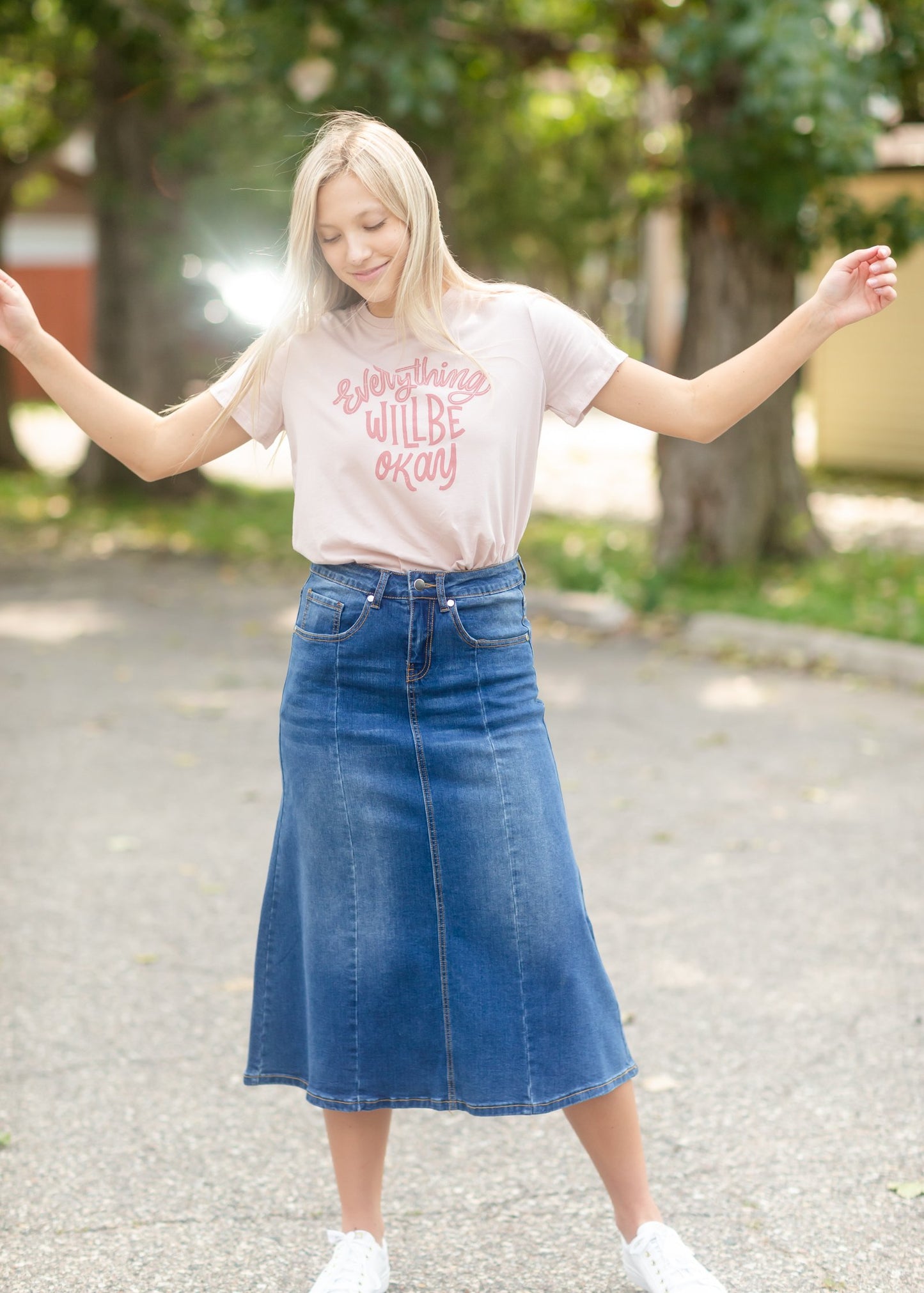 Everything Will Be Okay Graphic Tee Tops Tres Bien