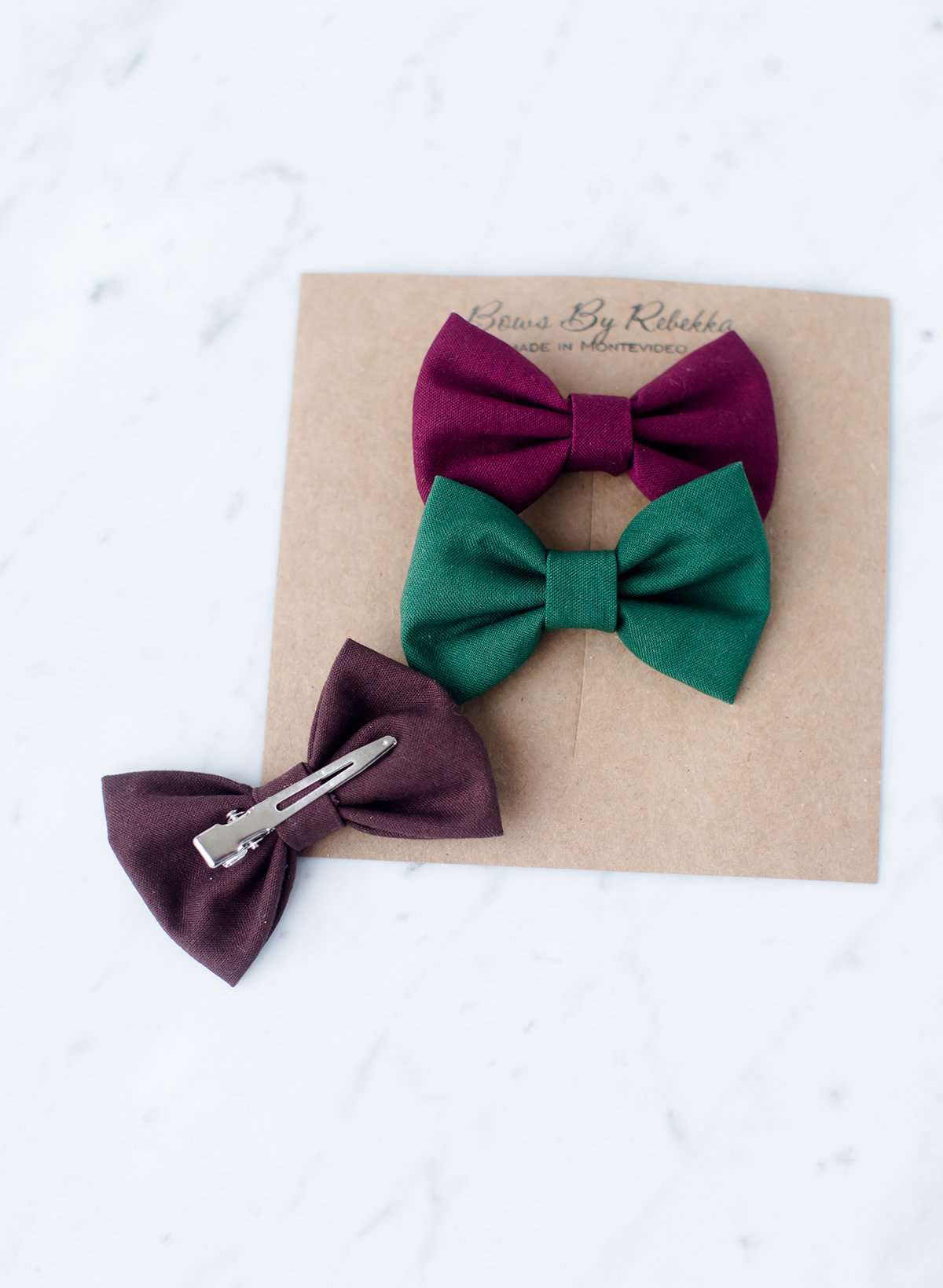 Fabric Autumn Hues Bow Set - FINAL SALE Accessories