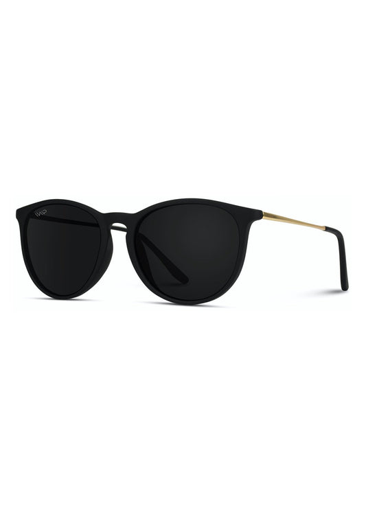 Gold Polarized Round Retro Sunglasses - FINAL SALE Accessories