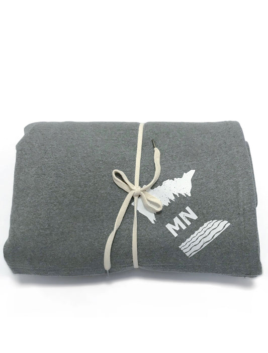 Gray Northern Sota' Blanket Home & Lifestyle