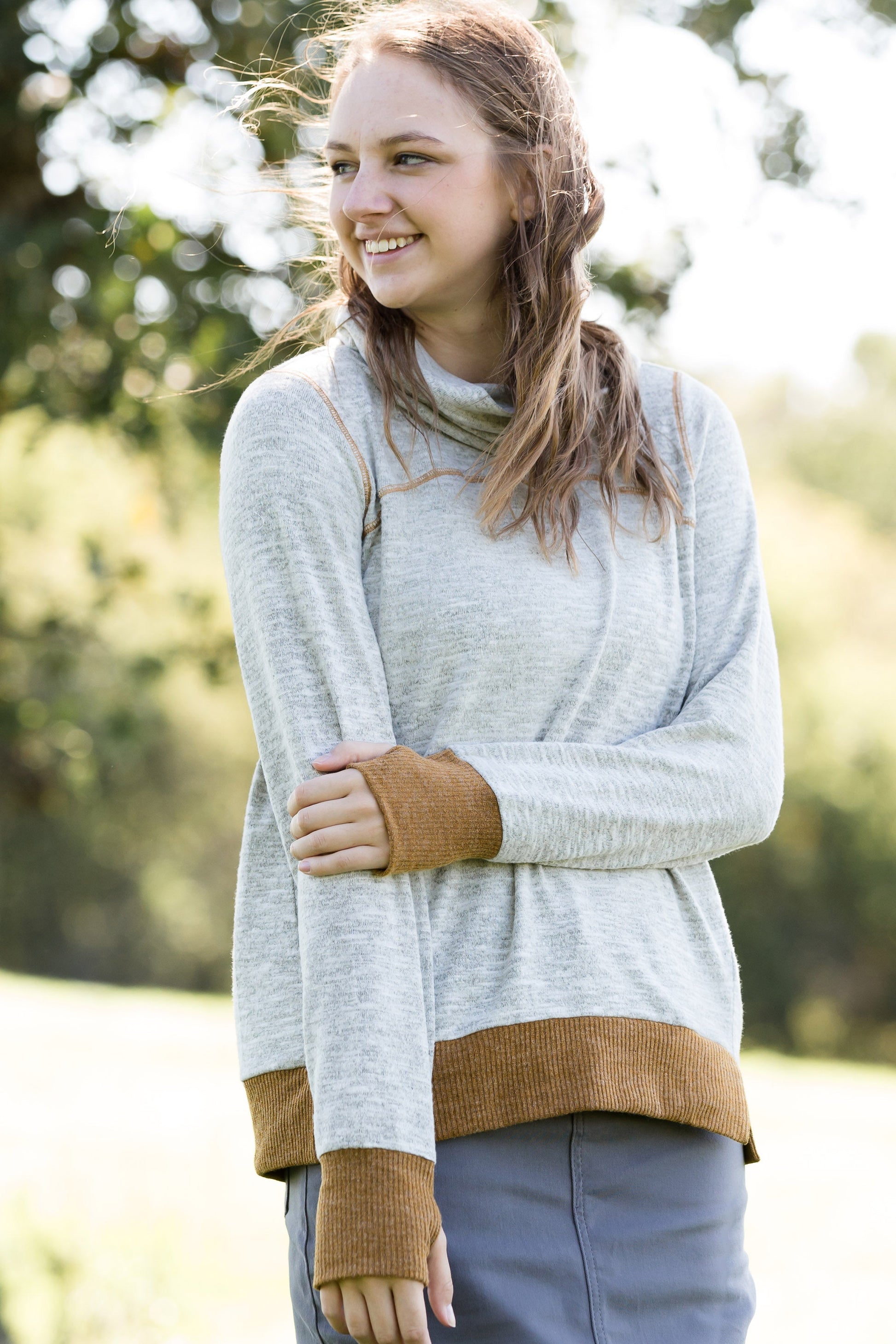 Hacci Brushed Pullover Sweater - FINAL SALE Tops