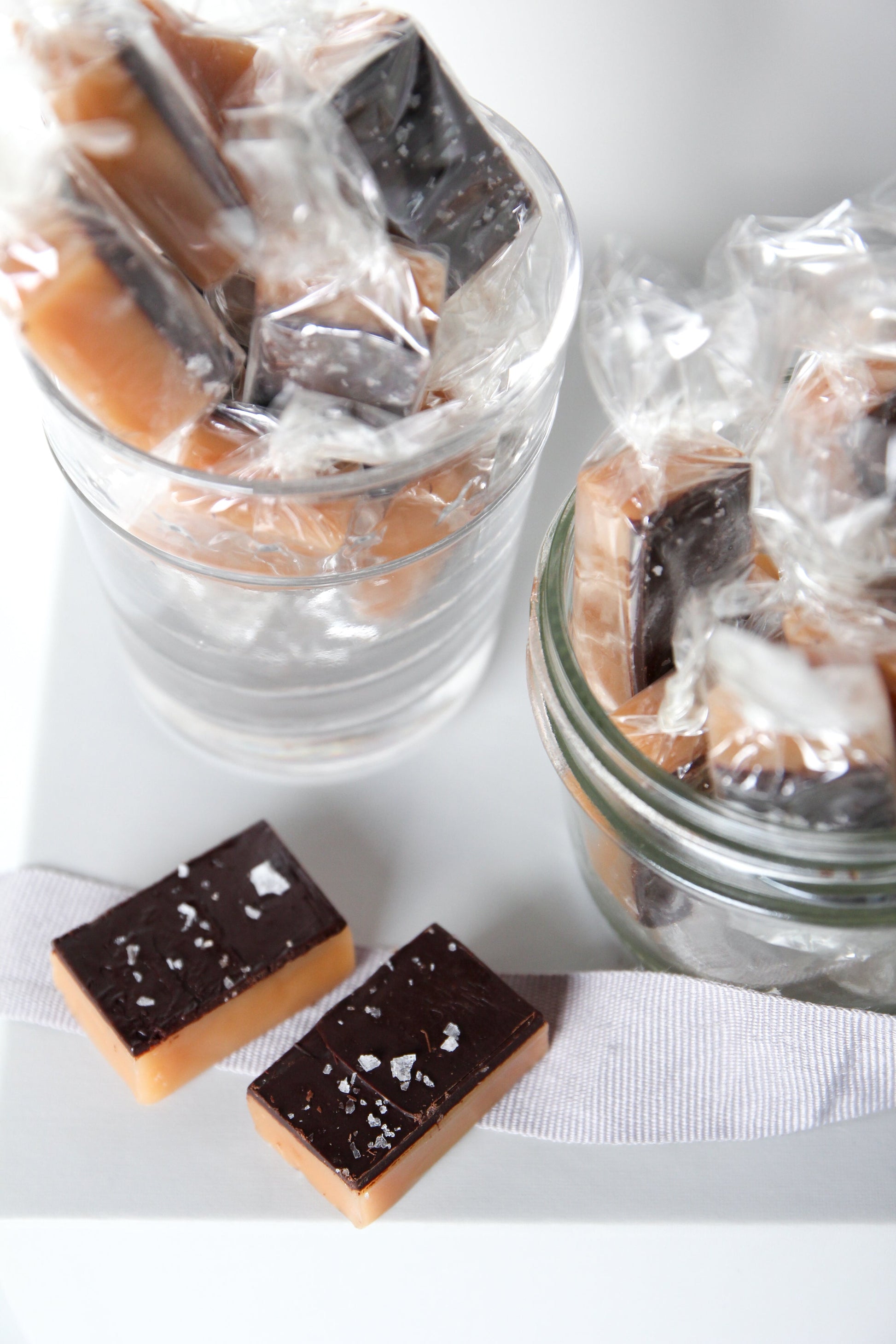 Handmade Dark Chocolate Sea Salt Caramels Home & Lifestyle