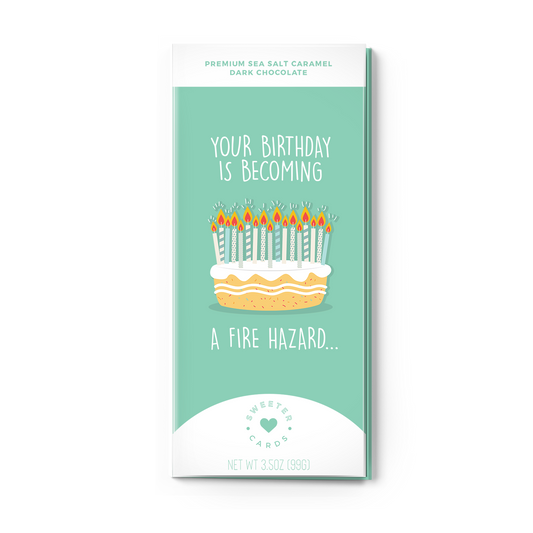 Happy Birthday Chocolate Bar Greeting Card Home & Lifestyle