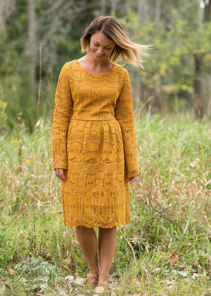 Honey and Lace Midi Dress Dresses