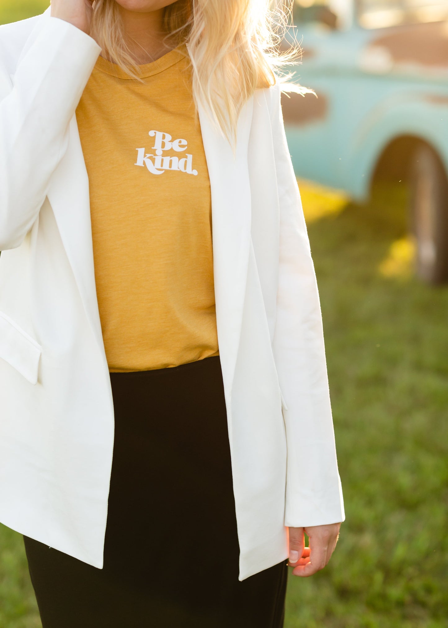 Ivory Knit Blazer - FINAL SALE Layering Essentials