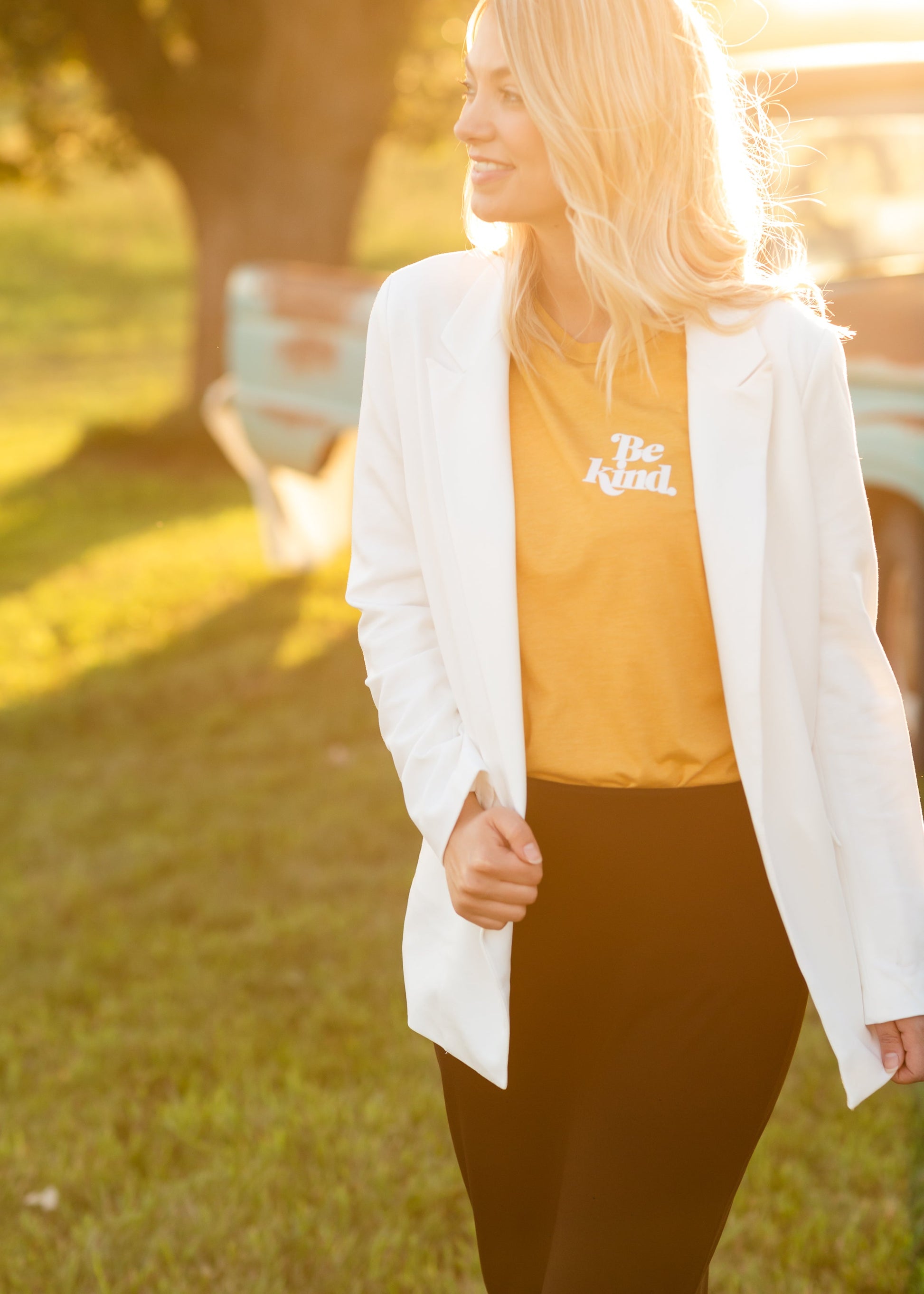 Ivory Knit Blazer - FINAL SALE Layering Essentials