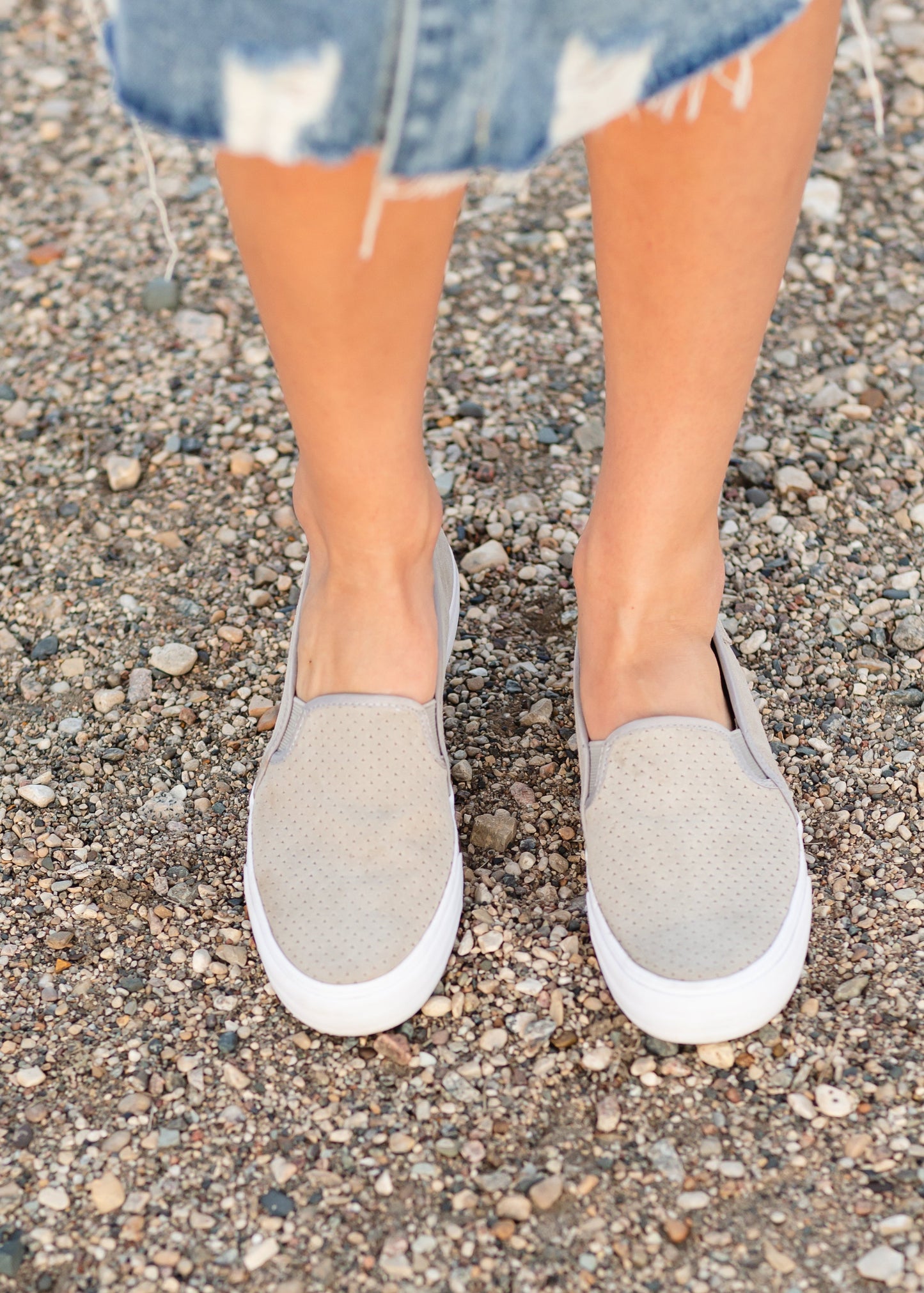 Keds Gray Suede Deck Shoes - FINAL SALE Shoes