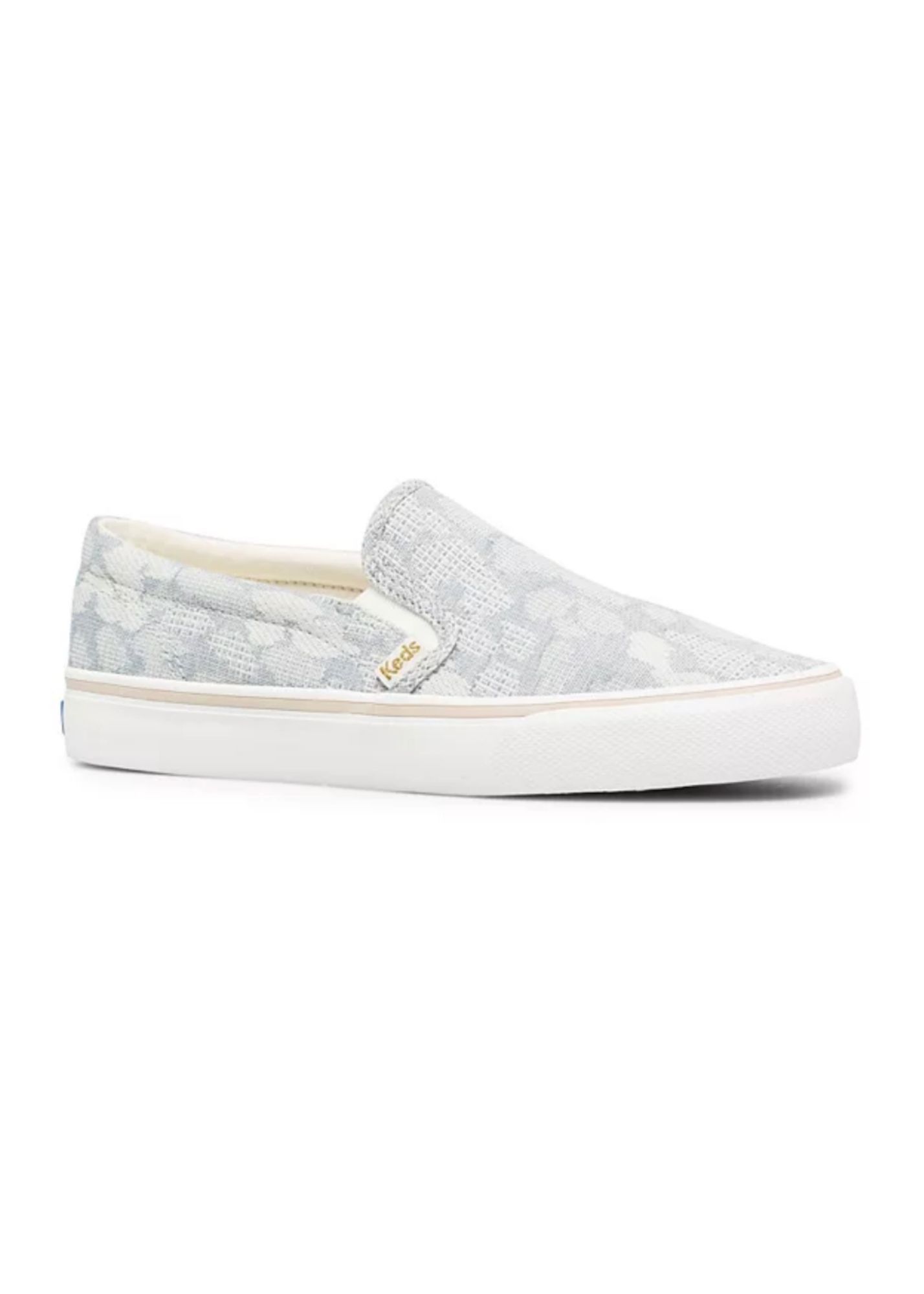 Keds Jump Kick Slip on Leopard Chambray Shoe - FINAL SALE Accessories Keds