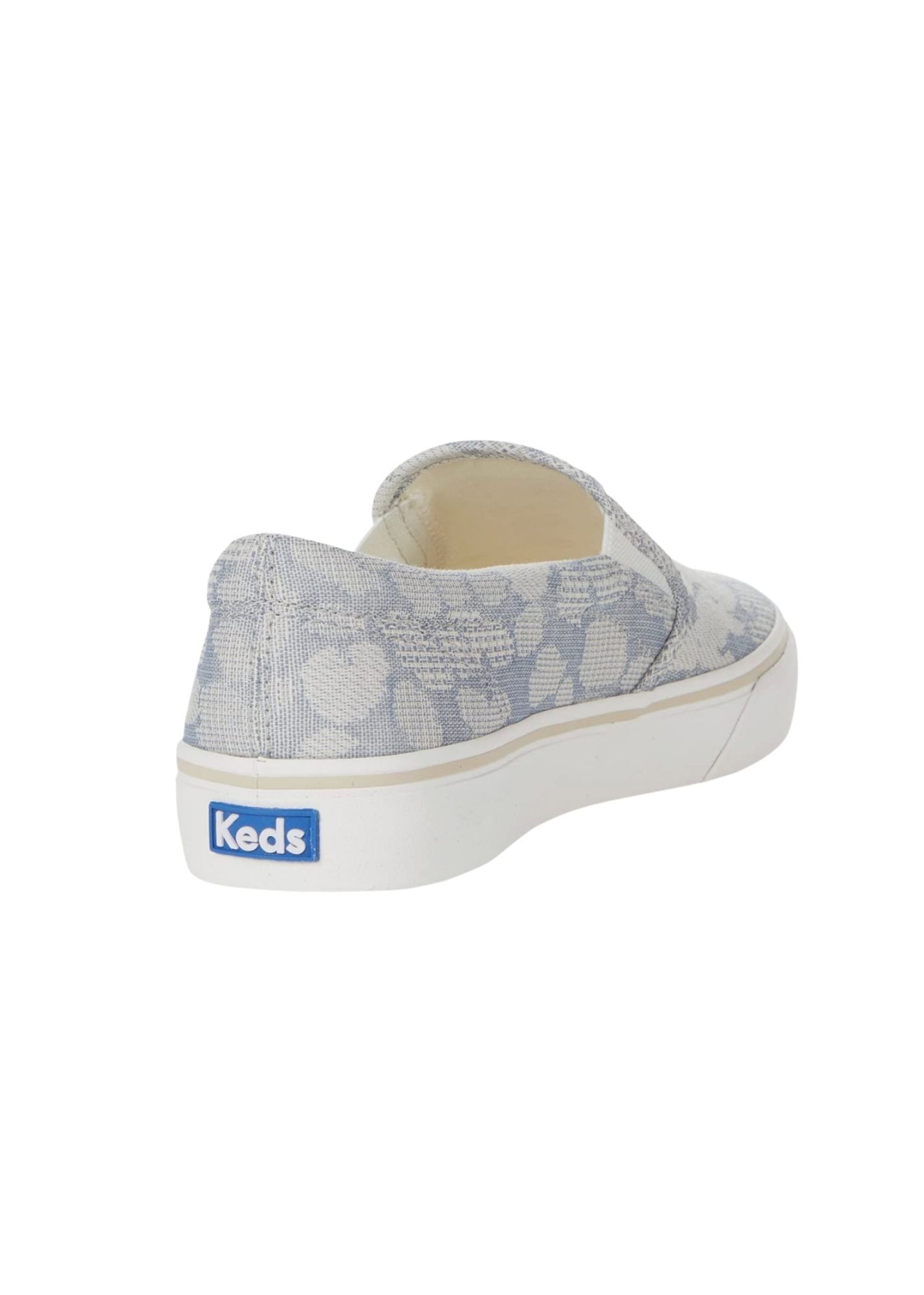 Keds Jump Kick Slip on Leopard Chambray Shoe - FINAL SALE Accessories Keds