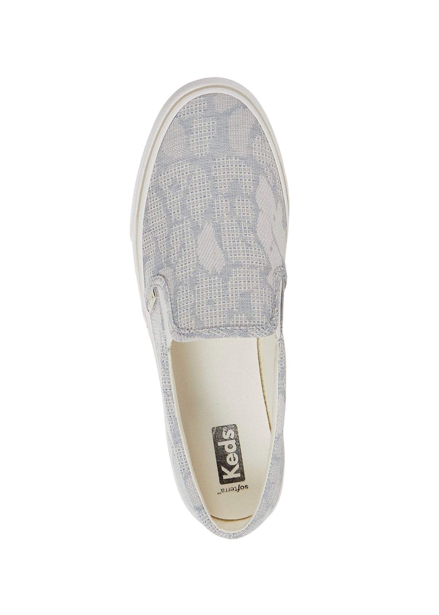 Keds Jump Kick Slip on Leopard Chambray Shoe - FINAL SALE Accessories Keds