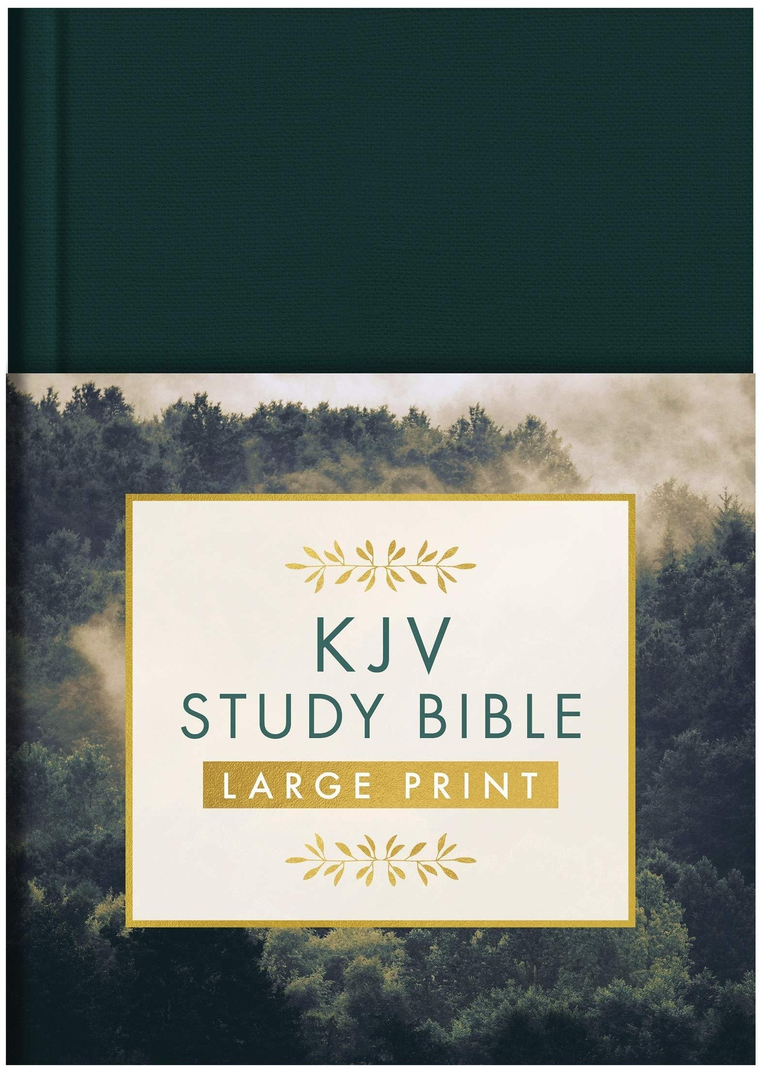 KJV Large Print Evergreen Study Bible Accessories Barbour Publishing Inc.