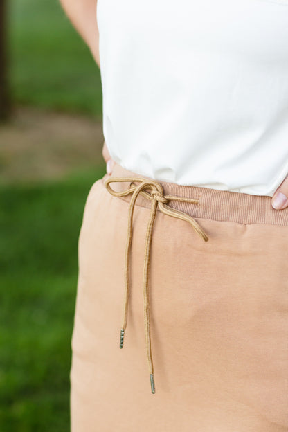 Leandra Mocha Knit Skirt - FINAL SALE Skirts