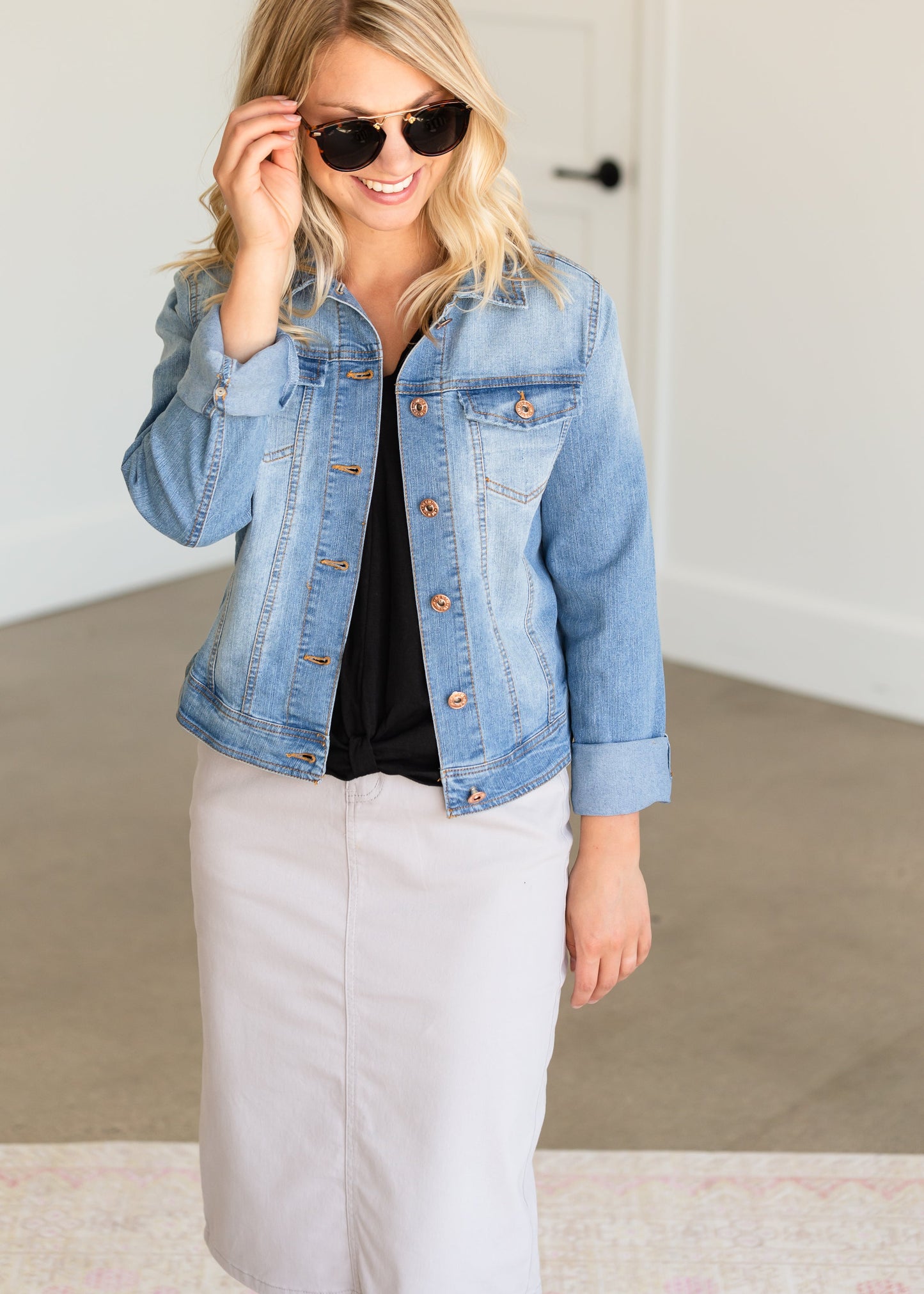 Lightweight Denim Jean Jacket Layering Essentials