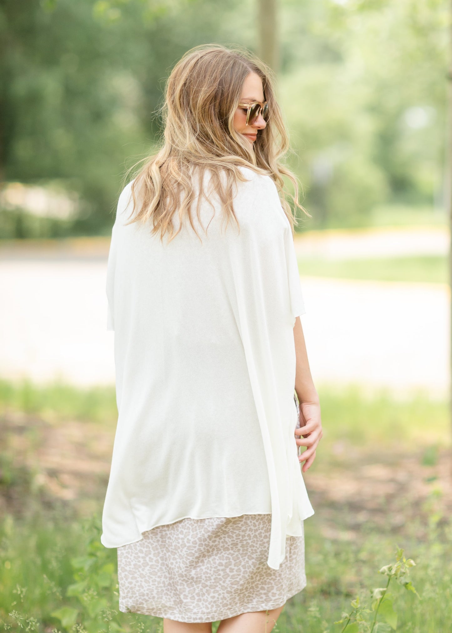 Lightweight Knit Cardigan Tops