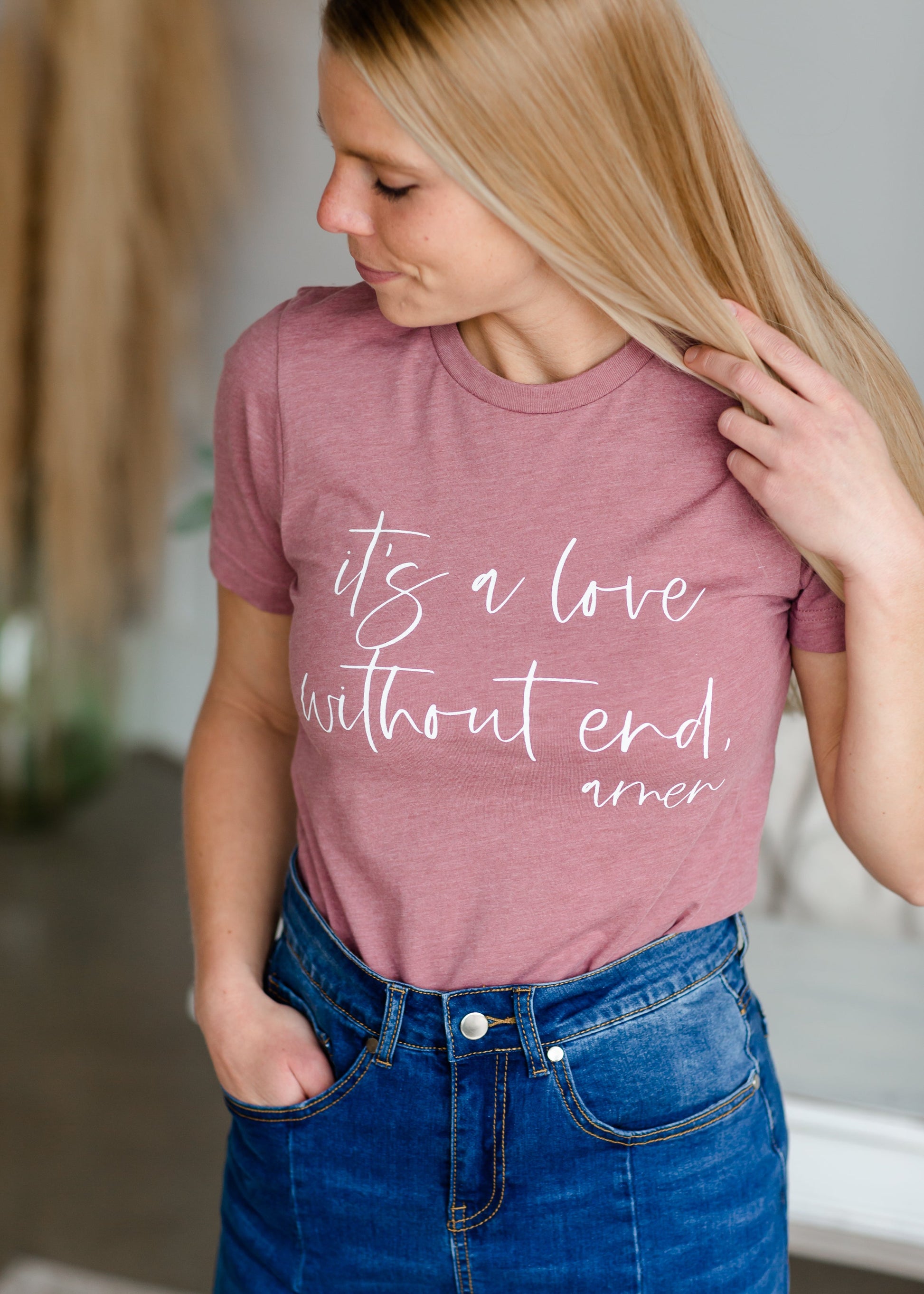 Love Without End Graphic Tee - FINAL SALE Tops