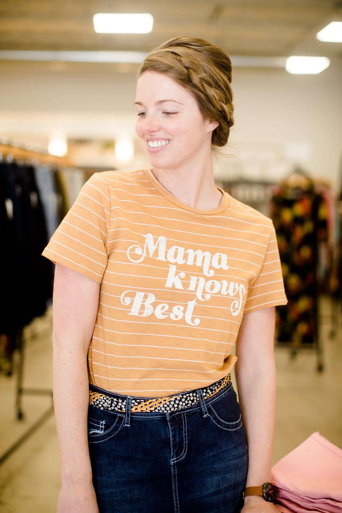 Mama Knows Best Graphic Tee - FINAL SALE Tops