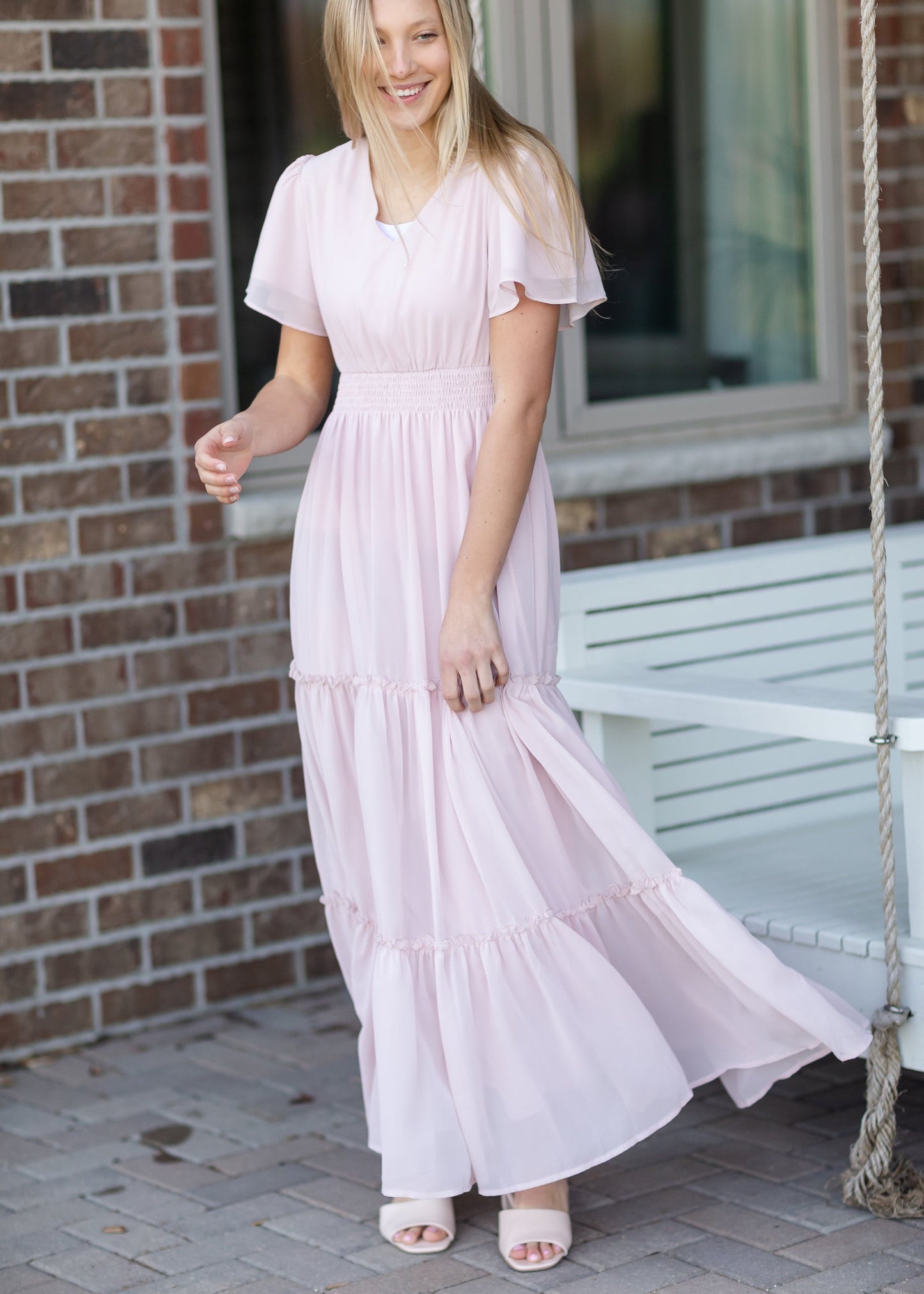 Mellow Empire Waist Maxi Dress Dresses