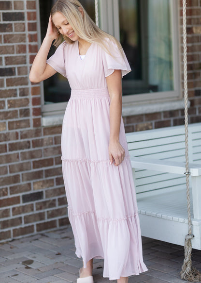 Mellow Empire Waist Maxi Dress Dresses