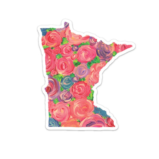 Minnesota Floral Decal Home & Lifestyle Default