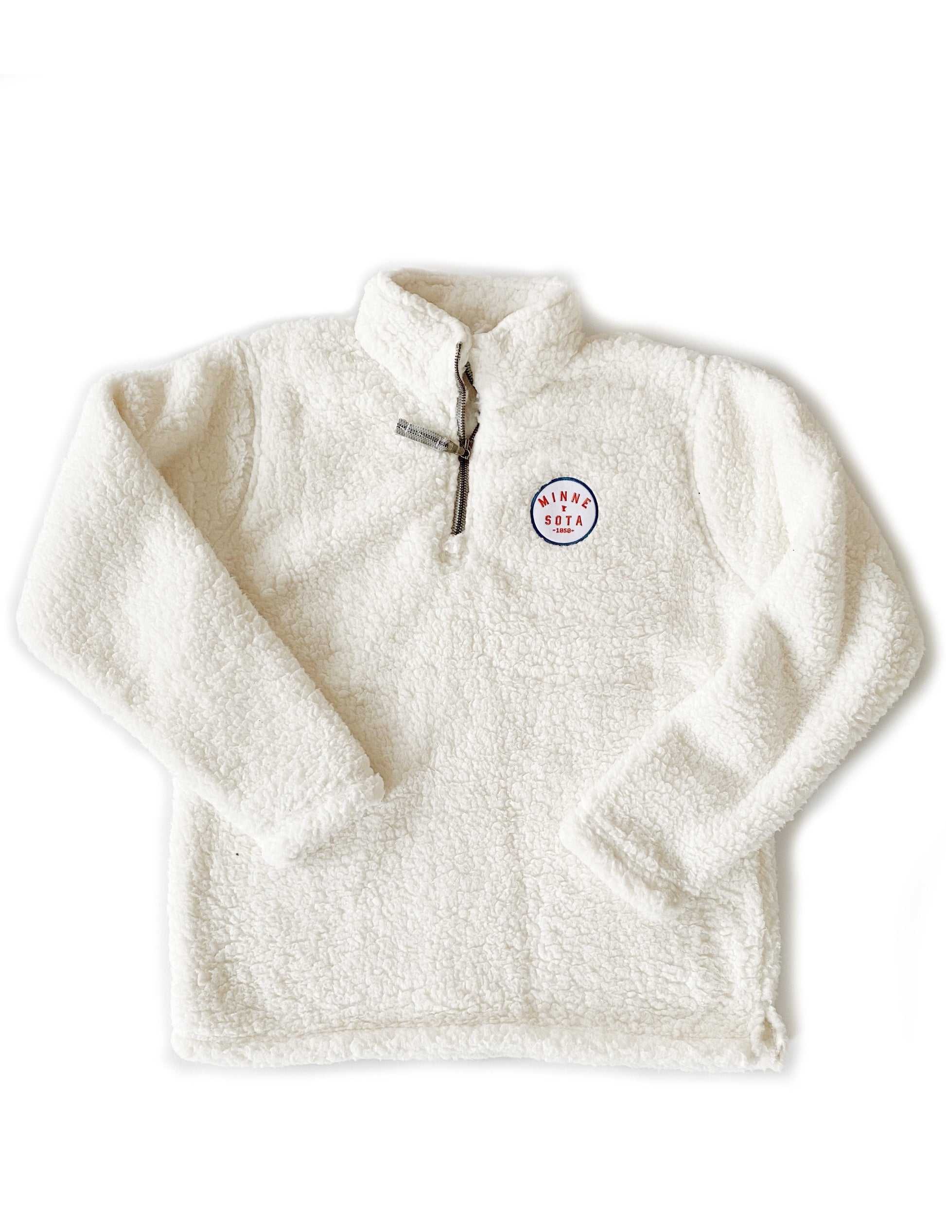 Minnesota Powder White Sherpa - FINAL SALE Tops