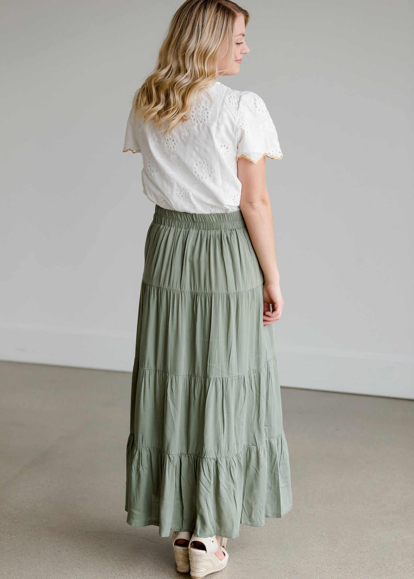 Multi Layer Maxi Skirt - FINAL SALE Skirts