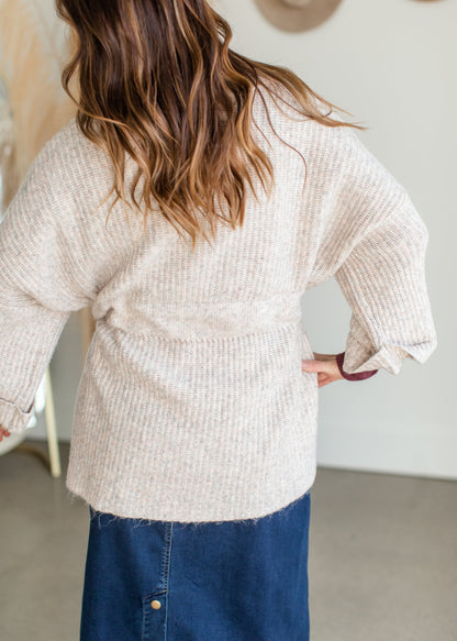 Oatmeal Kimono Cardigan Tops Z Supply