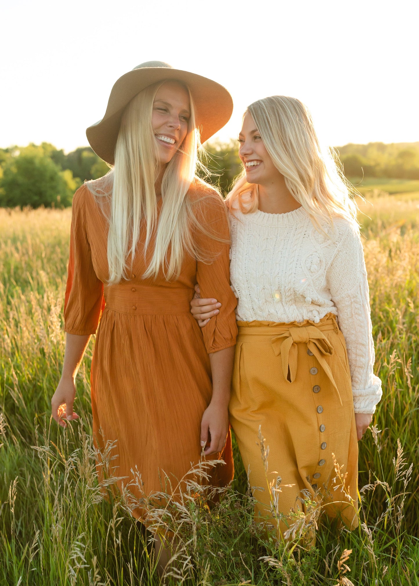 Pumpkin Spice Midi Dress - FINAL SALE Dresses