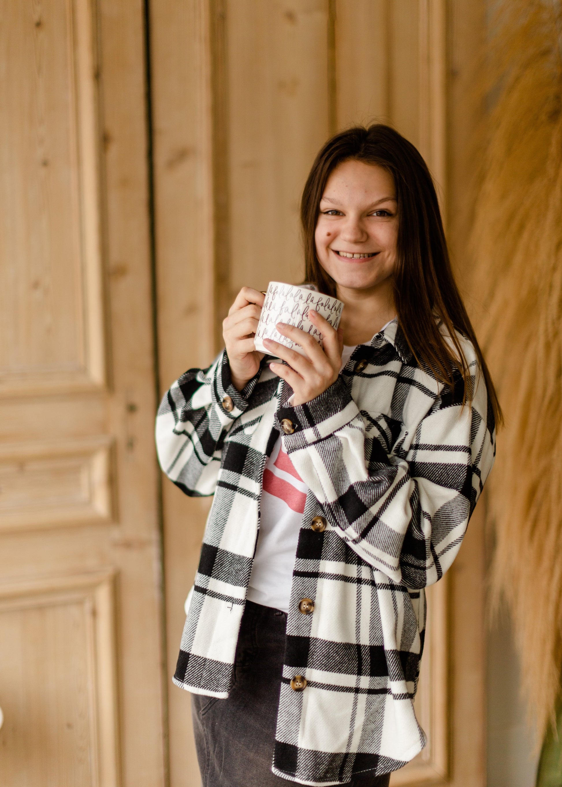 Retro Merry + Bright Graphic Tee Tops Amy Anne Apparel Inc