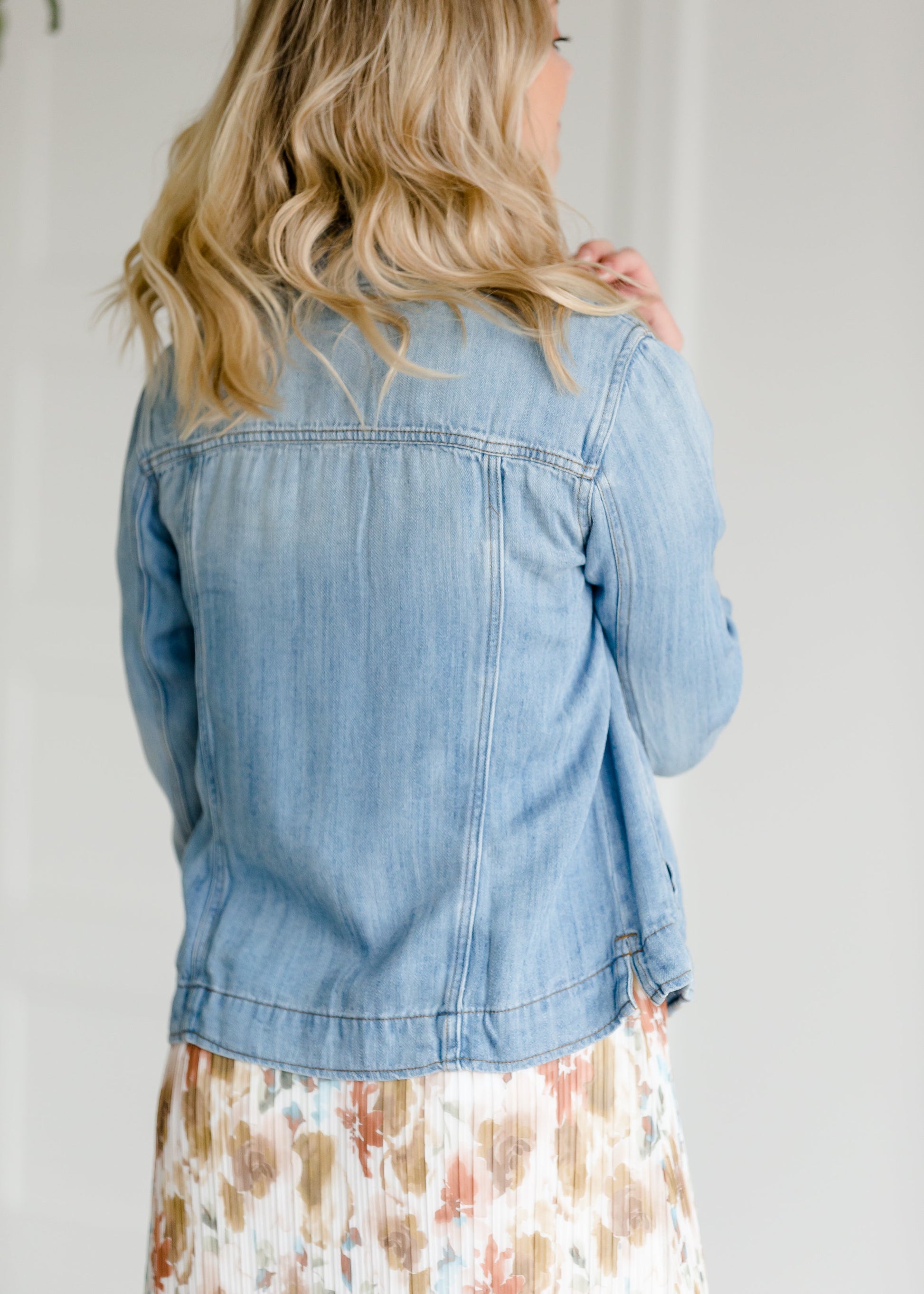 Sandblast Soft Denim Premium Jean Jacket Layering Essentials