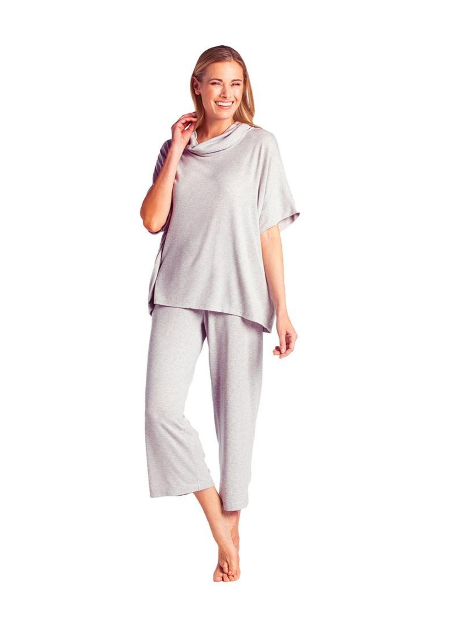 Softies® Dream Lounge Set Tops Softies Gray / XS