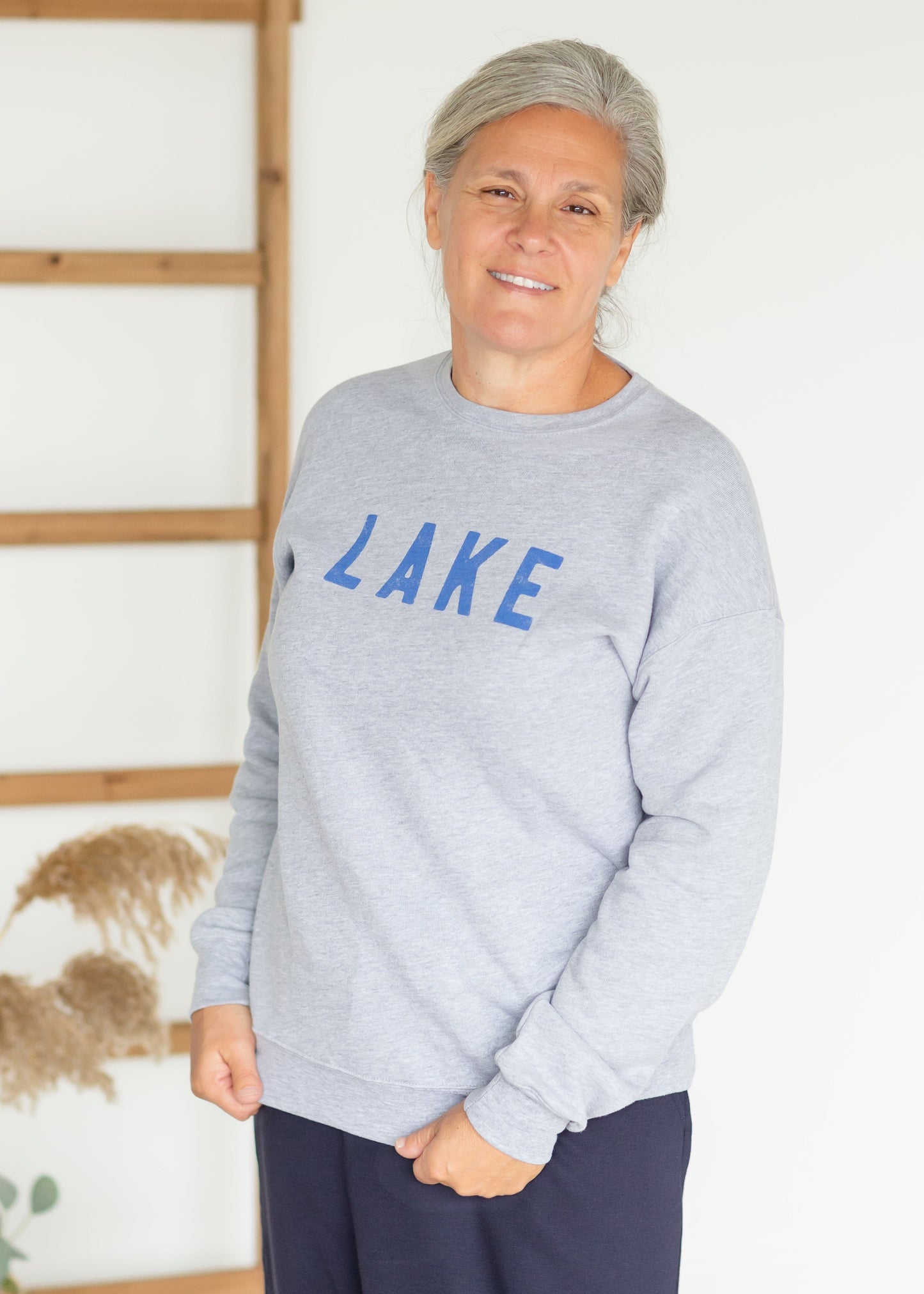 Unisex Lake Crewneck Sweatshirt Tops