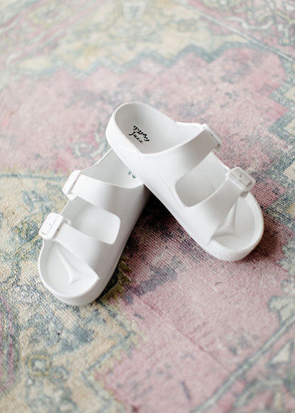 White Slip On Sandals Accessories Gypsy