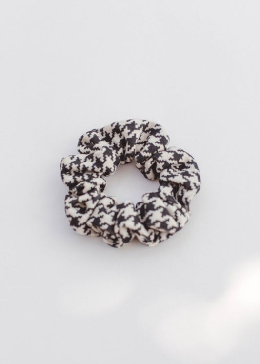 Wool Houndstooth Hair Scrunchie Accessories Space 46